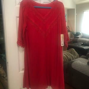 Wrangler red dress